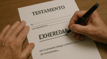 ¿Puedo desheredar legalmente a un hijo?