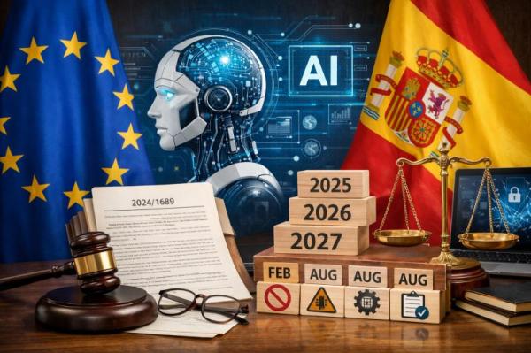 El Reglamento de Inteligencia Artificial de la Unión Europea (AI Act): implicaciones jurídicas, aplicación progresiva y aplicabilidad directa en España